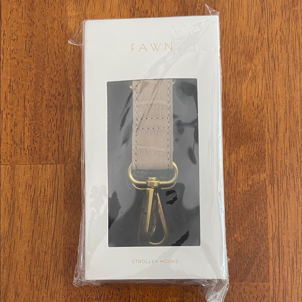 FAWN Beige Stroller Hooks